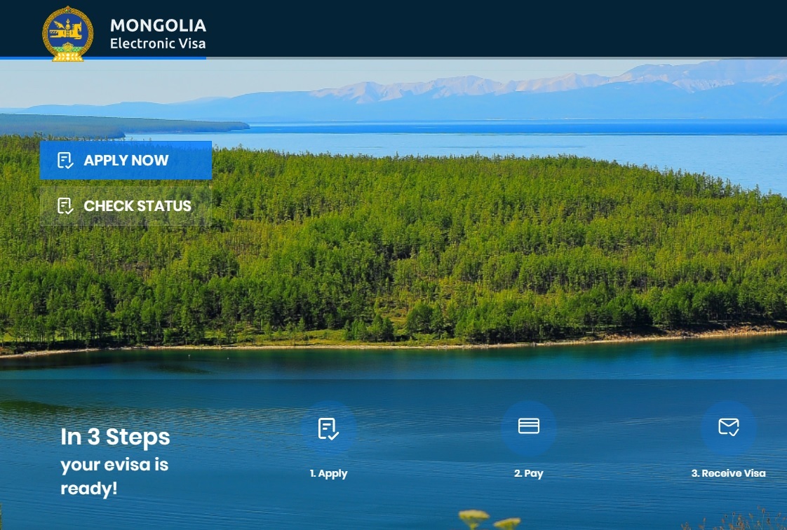 Монгол Улсын цахим виз олгох улсын жагсаалт